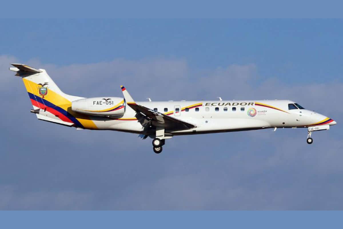 Colombia comprará avión presidencial de Ecuador, según ministro de Economía