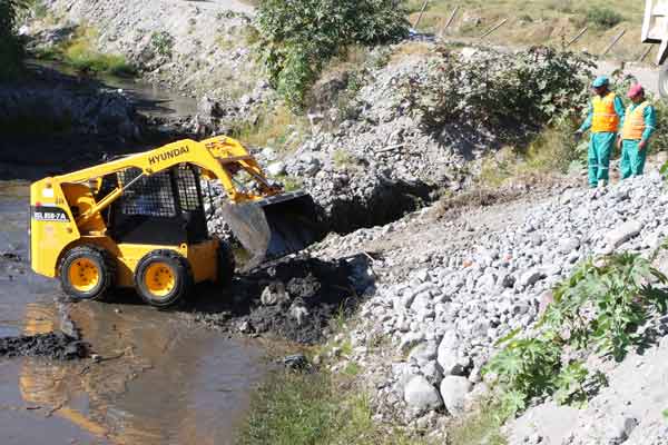 Tres quebradas son intervenidas durante la minga de limpieza 15 quebrada