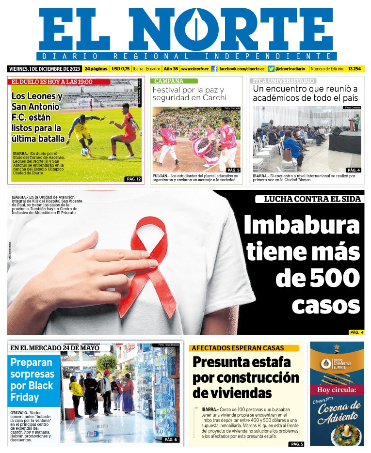Portada 1 diciembre 2023