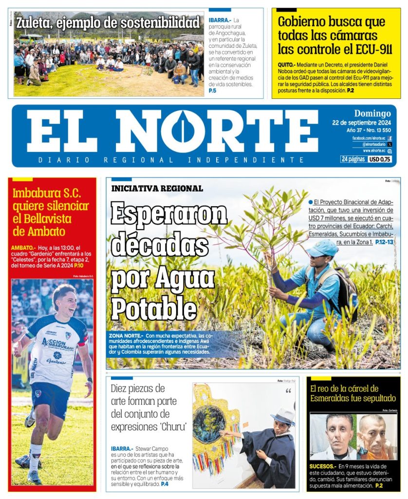 Portada 22 septiembre 2024