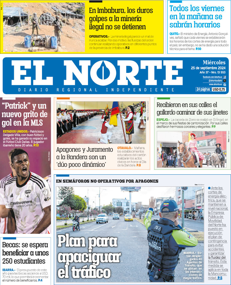 Portada 25 septiembre 2024
