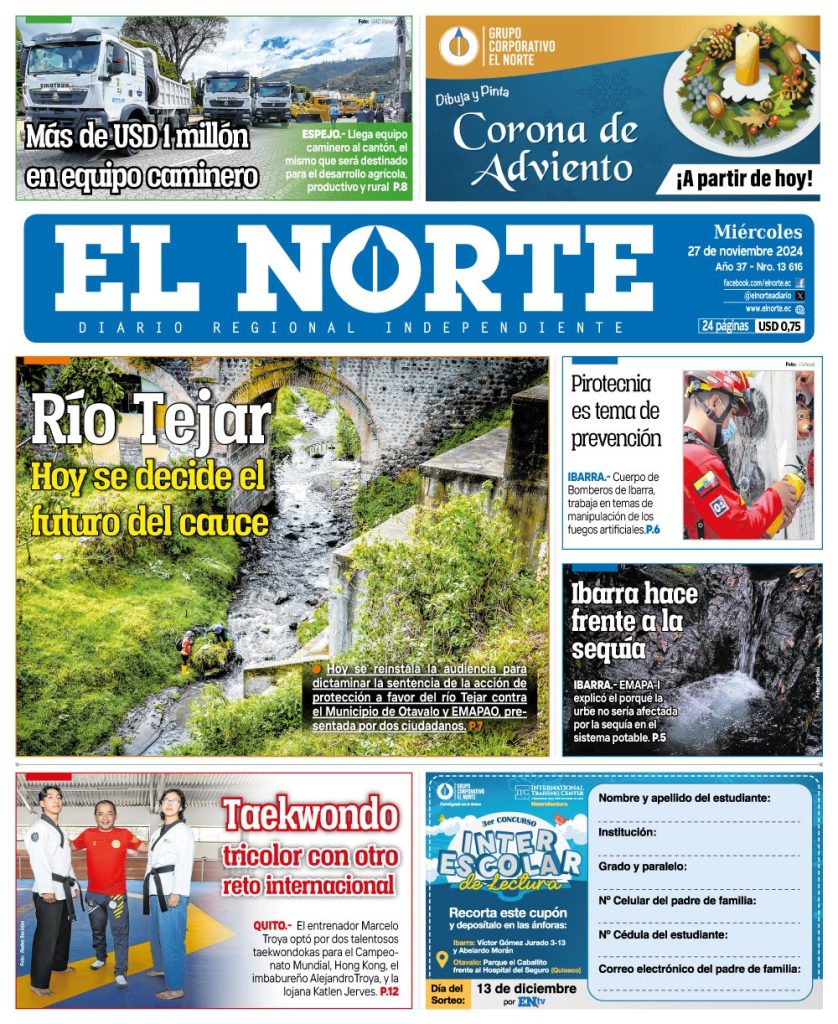 Portada 27 noviembre 2023