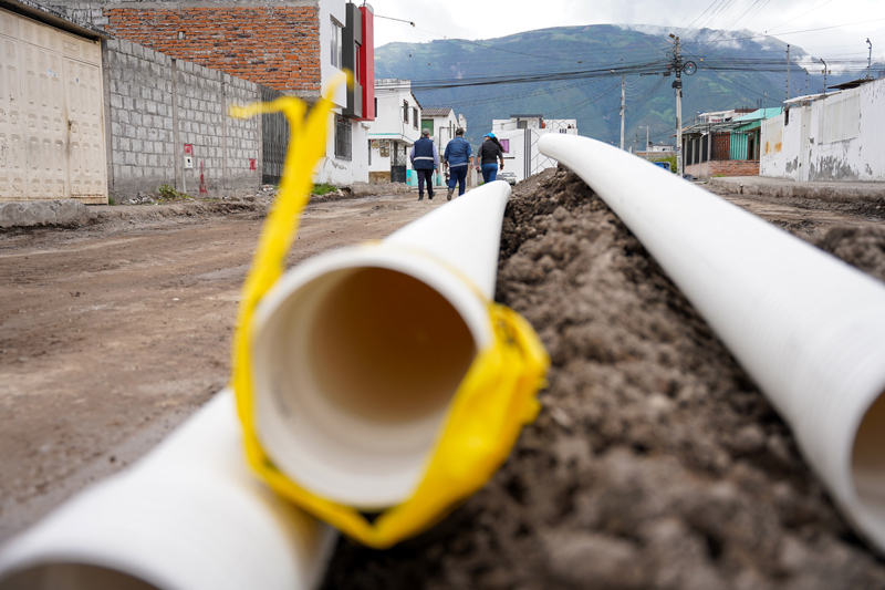 Empresa de agua de Ibarra revoluciona el sistema con tuberías de polietileno de alta densidad 8 agua potable