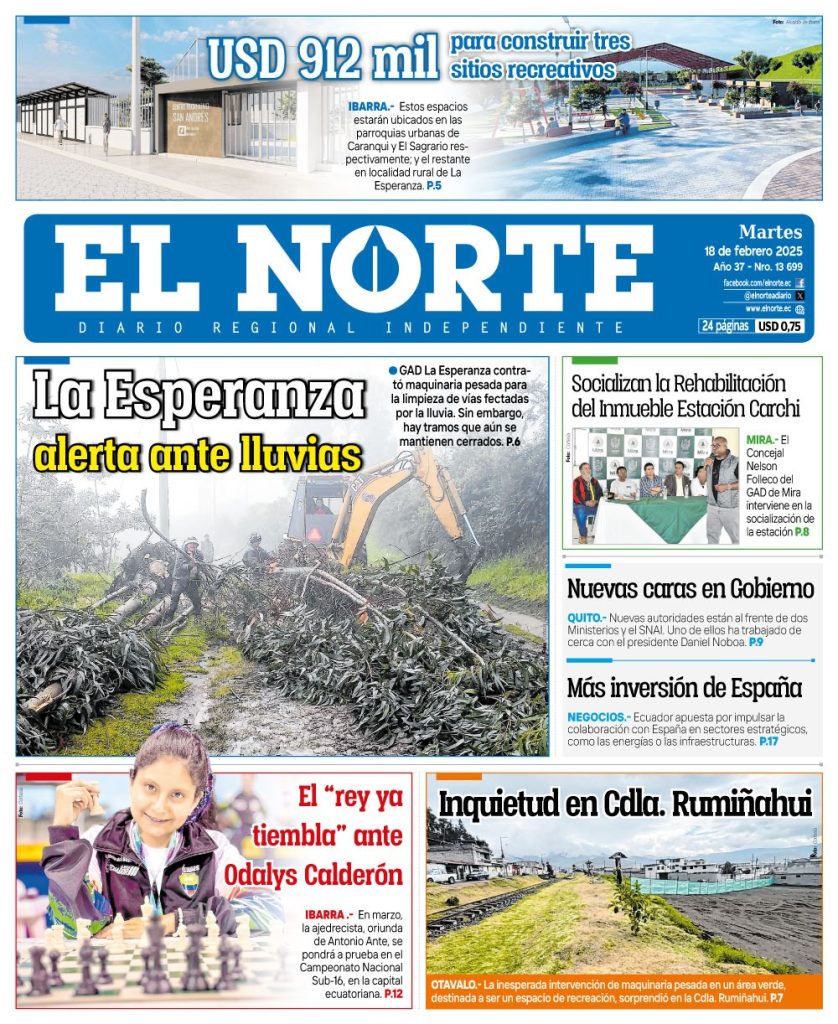 Portada 18 febrero 2025