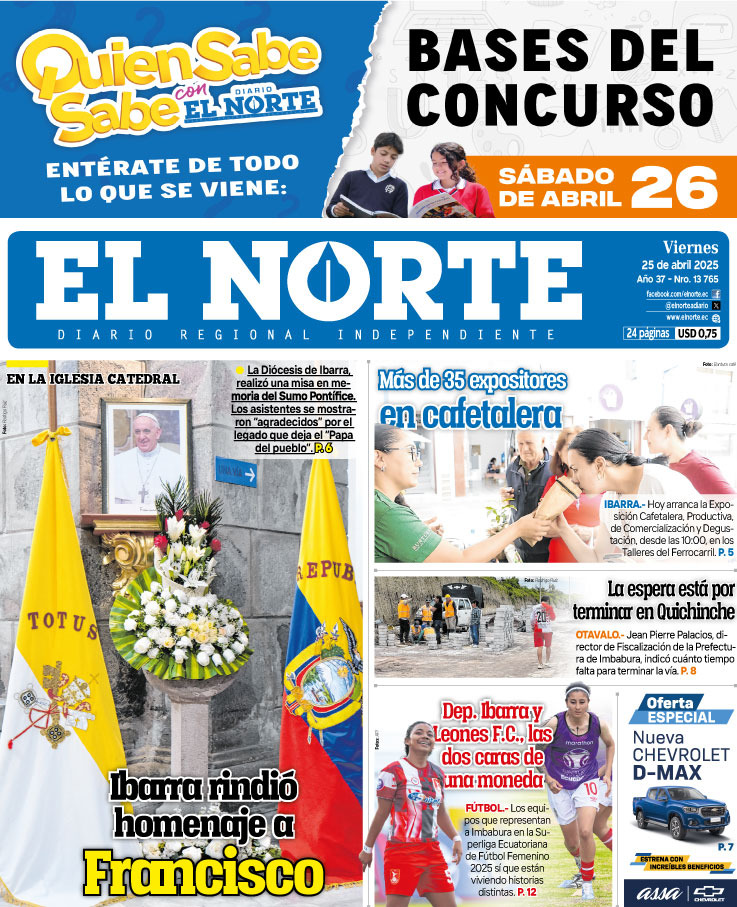 Portada 25 abril 2025