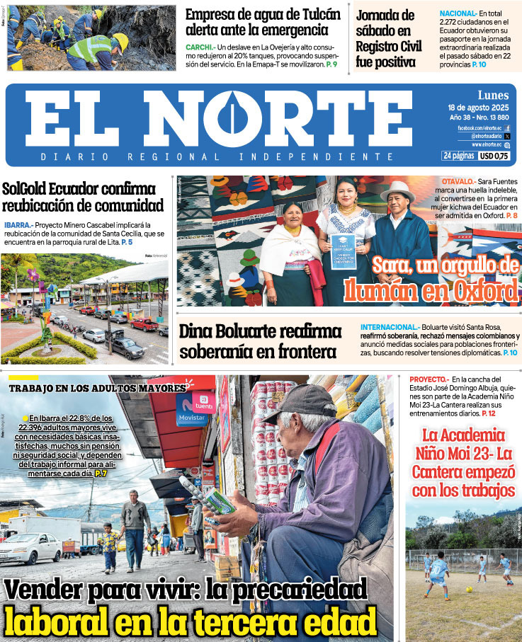 Portada 18 agosto 2025