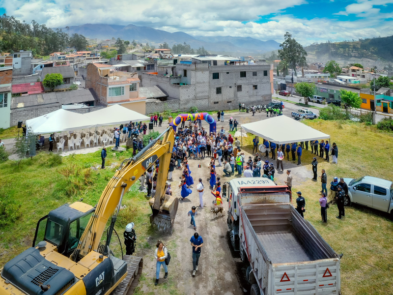 Yanayacu: primera etapa arrancó en Otavalo 6 otavalo yanayacu