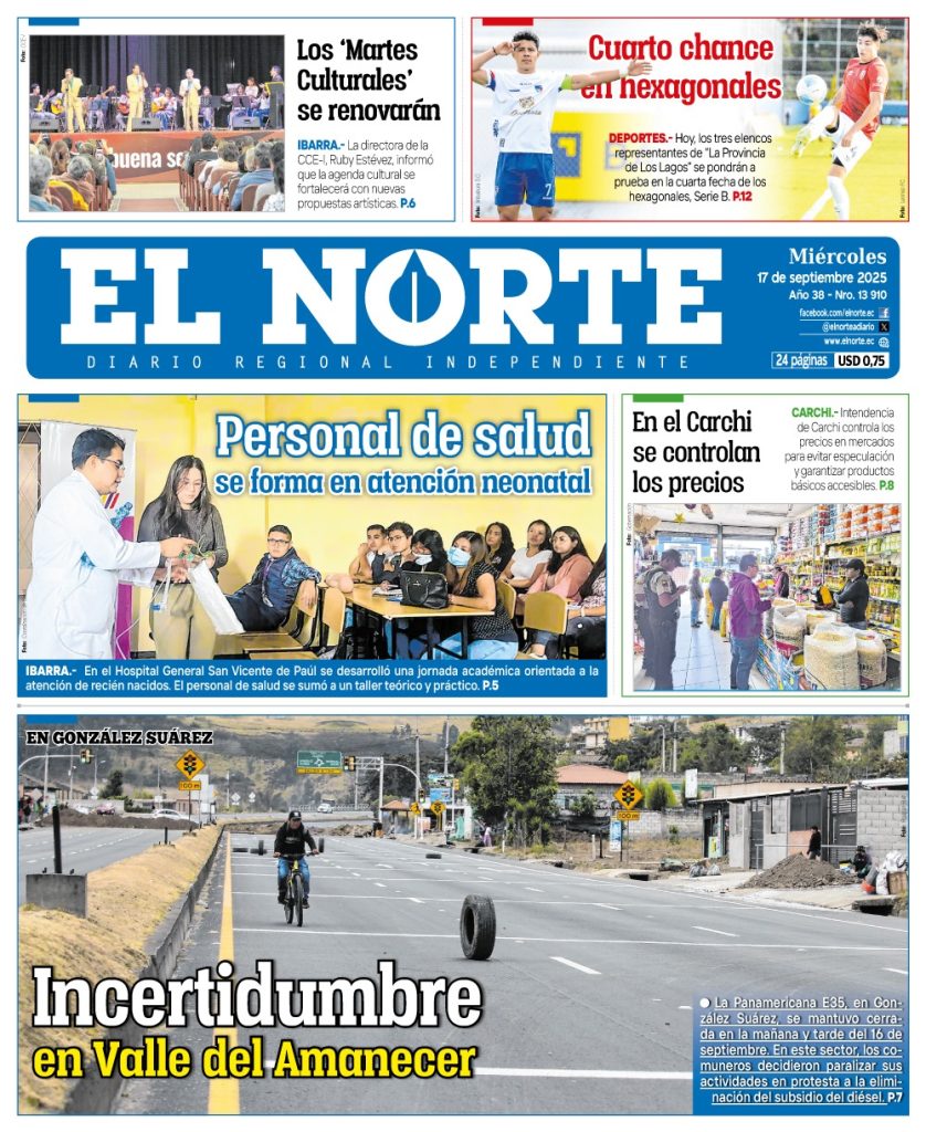 Portada 17 septiembre 2025