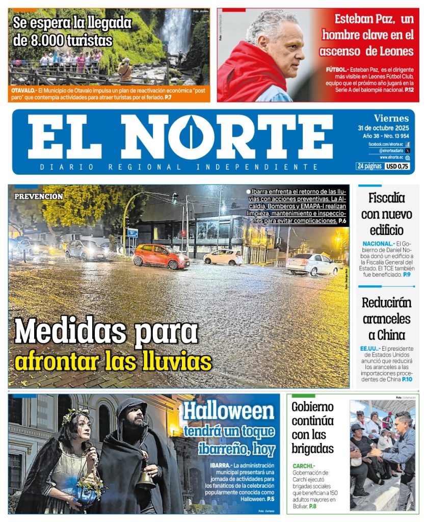 Portada 31 octubre 2025