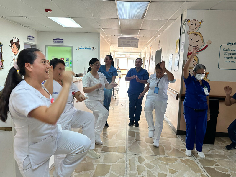 Bienestar mental dentro del hospital del IESS de Ibarra 2 SALUD IESS