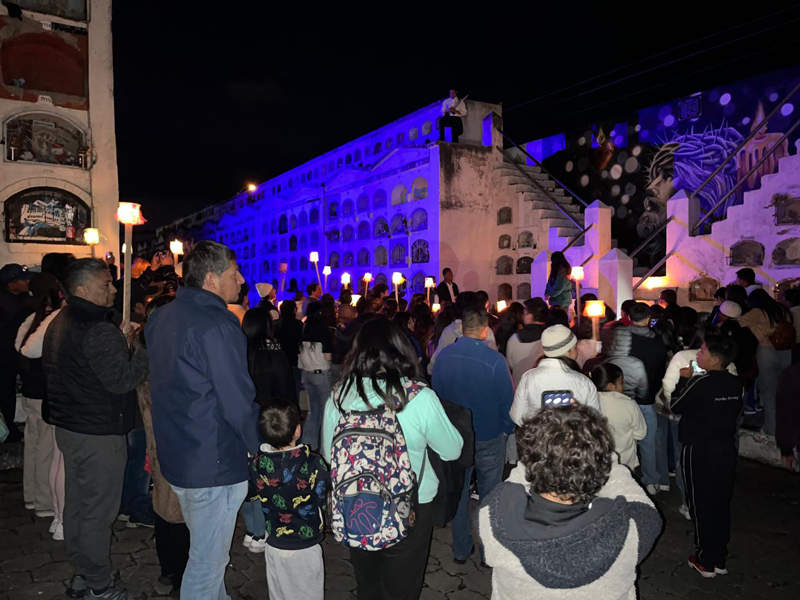 Recorrido teatralizado activó turismo en Tulcán 7 carchi tulcan cementerio