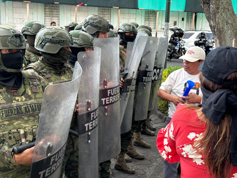 tregua protesta