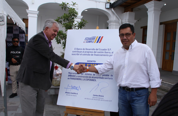 Municipio de Ibarra: USD 2.3 millones para la ruralidad 9 Ibarra