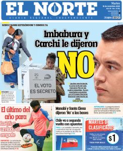 Diario El Norte 42 Portada 18 noviembre 2025
