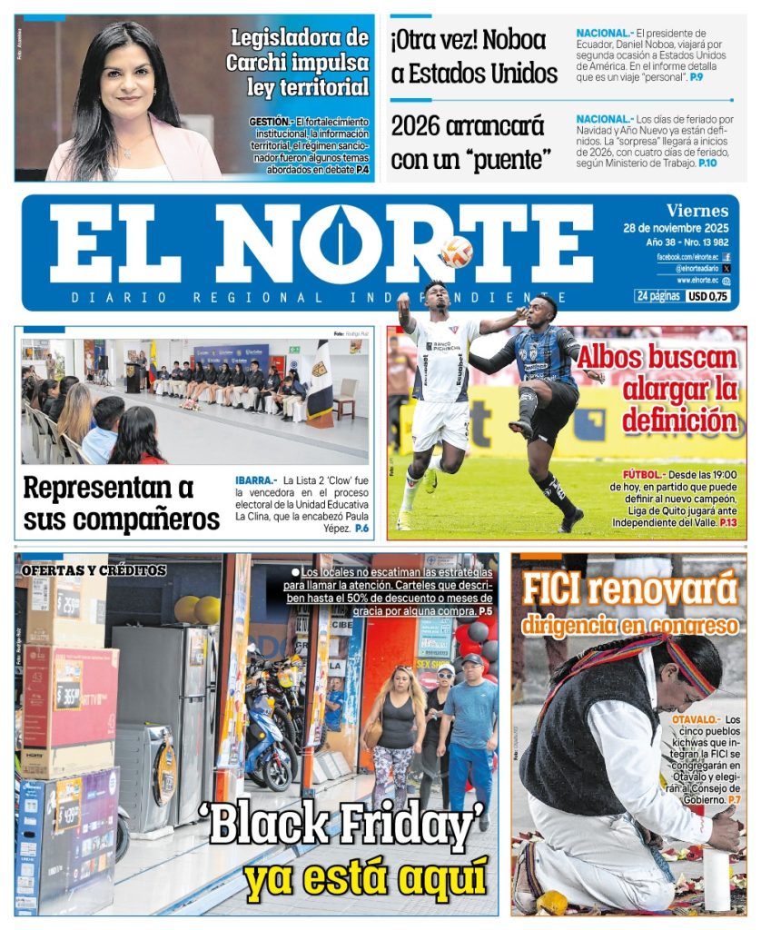 Portada 28 noviembre 2025