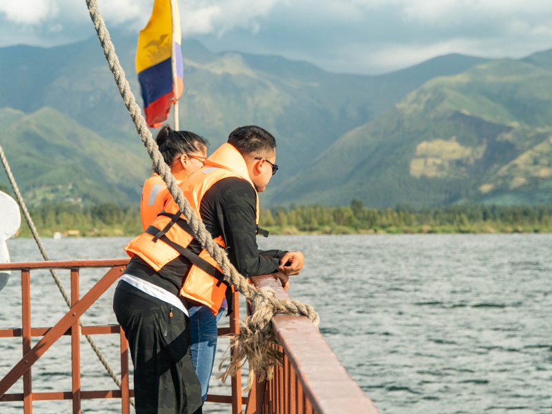 Alianza para el impulso del turismo en el lago San Pablo 1 lago san pablo