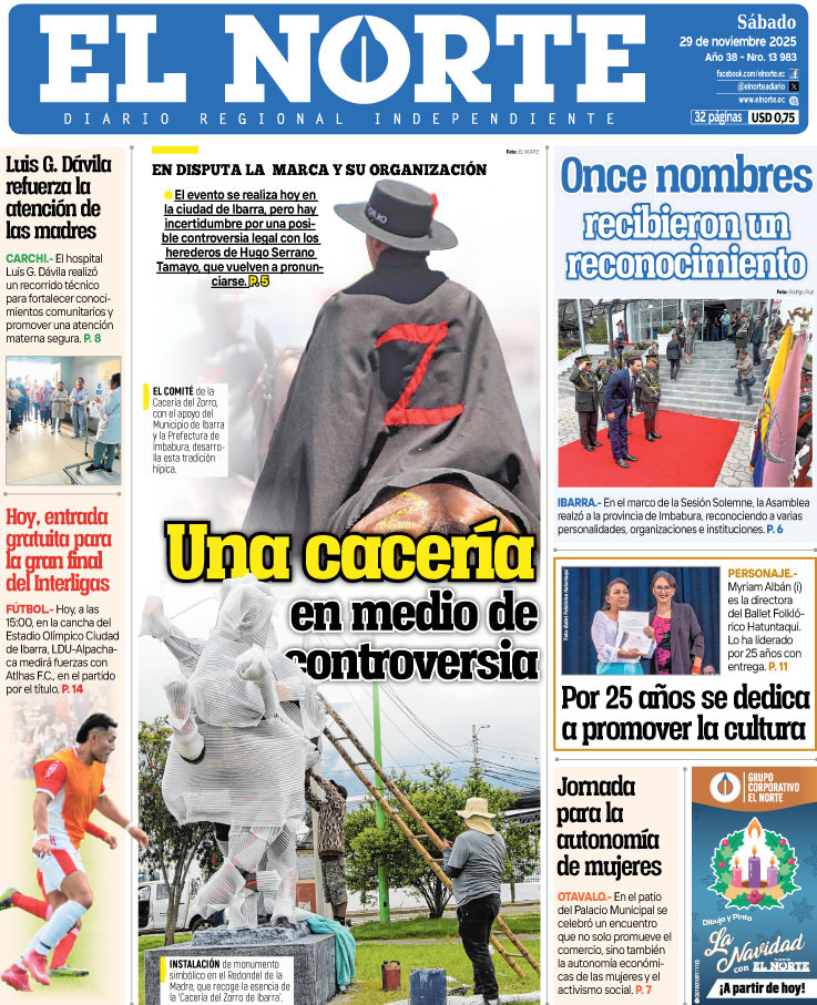 portada 29 noviembre 2025
