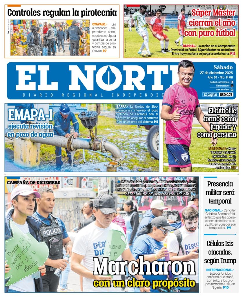 Portada 27 diciembre 2025