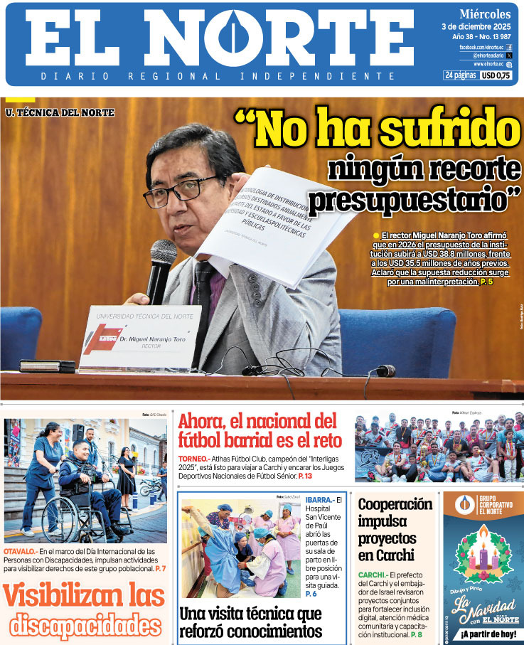 Portada 3 diciembre 2025