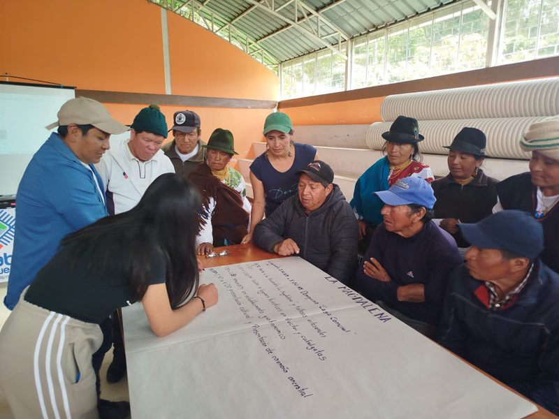 Angochagua actualiza su castastro turístico con un taller 1 angochagua