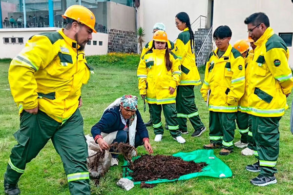 brigadistas incendios