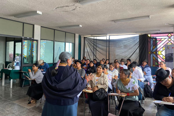 Se fortalece justicia indígena en territorio urbano de Otavalo 2 taller justicia