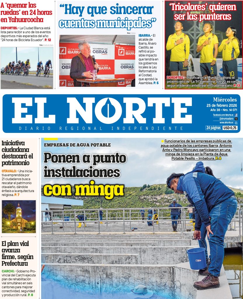 Portada 25 febrero 2026