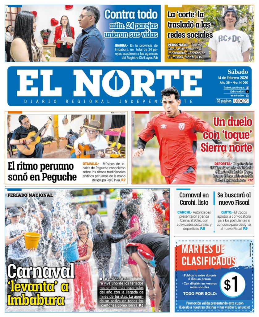 portada 14 febrero 2026