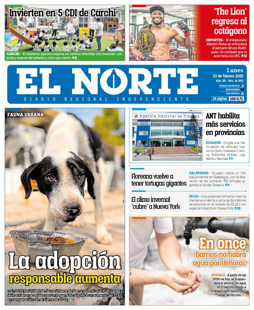 portada 23 febrero 2026