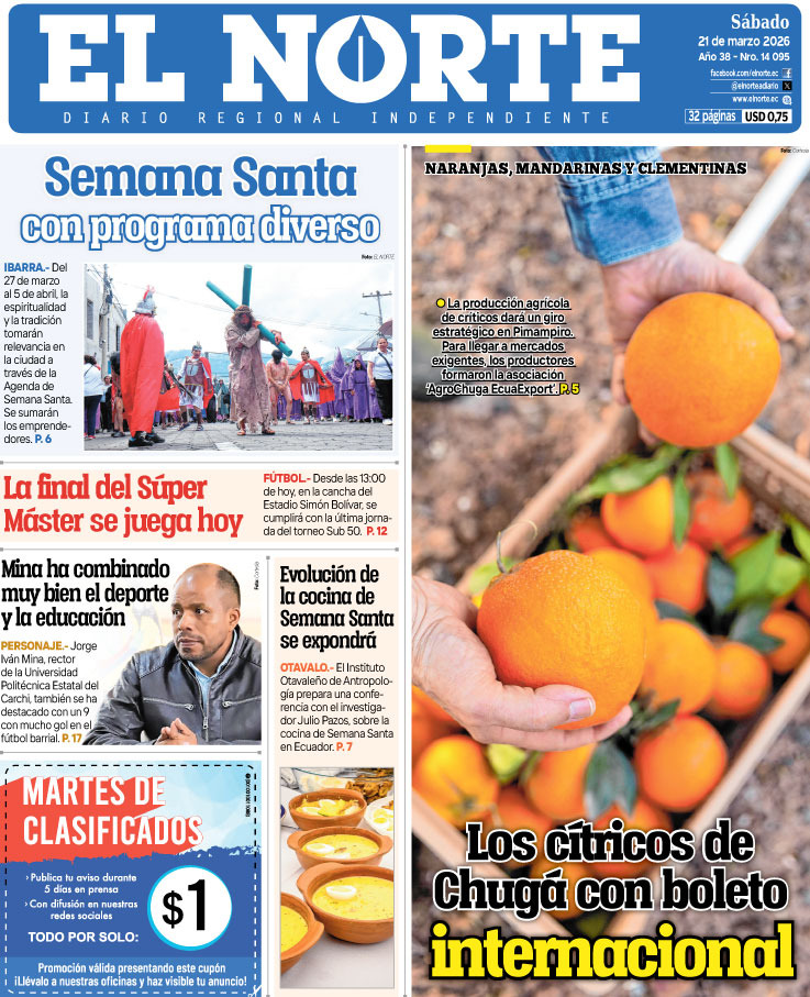 Portada 21 marzo 2026