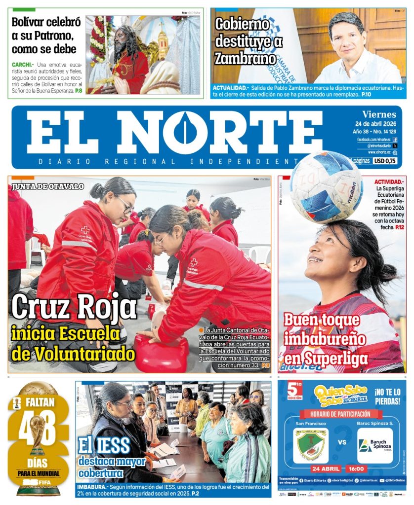 Portada 24 abril 2026