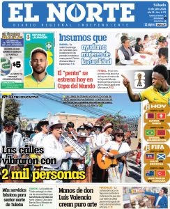 Diario El Norte 40 PORTADA 13 junio 2026