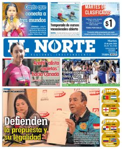 Diario El Norte 45 Portada 23 junio 2026