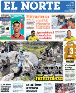 Diario El Norte 41 Portada 8 junio 2026