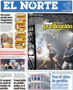 Diario El Norte 40 portada 22 junio 2026