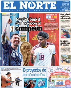 Diario El Norte 44 Portada 19 julio 2026