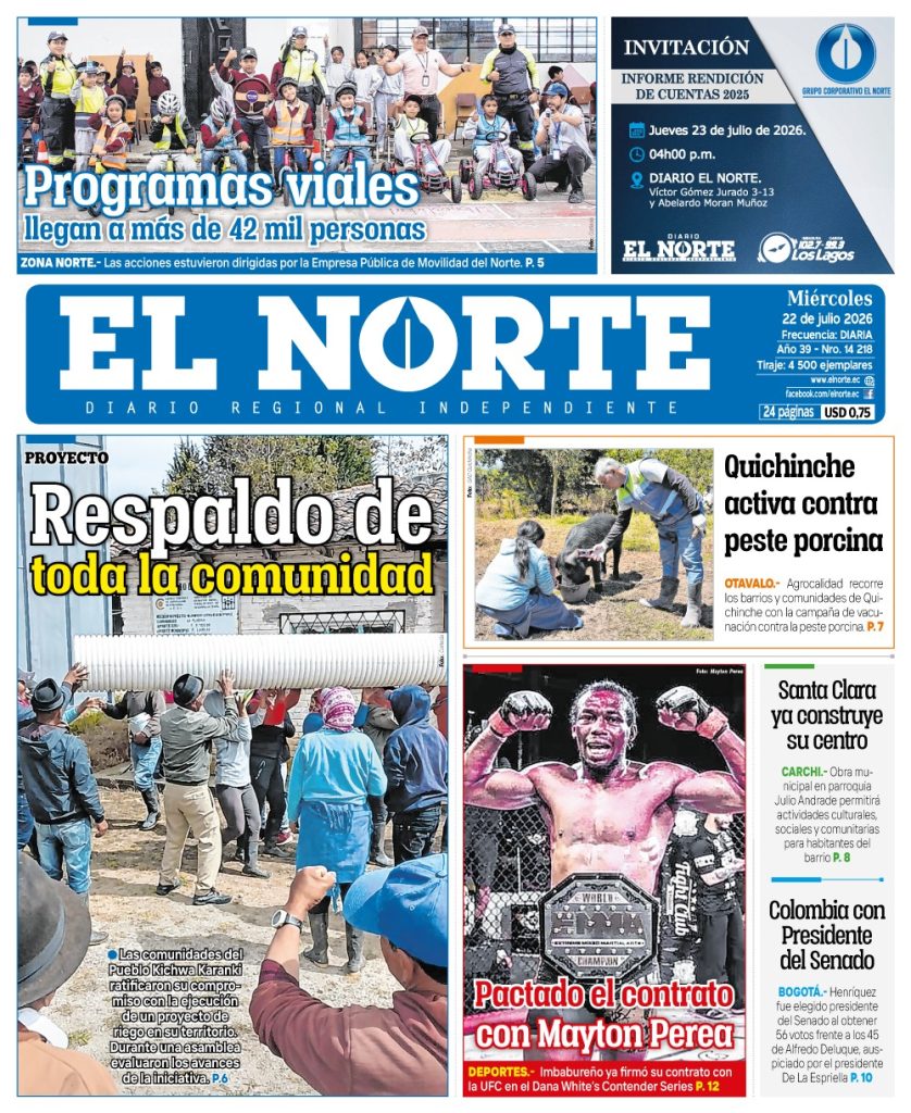 Portada 22 julio 2026