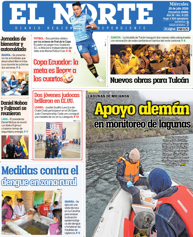 Portada 29 julio 2026