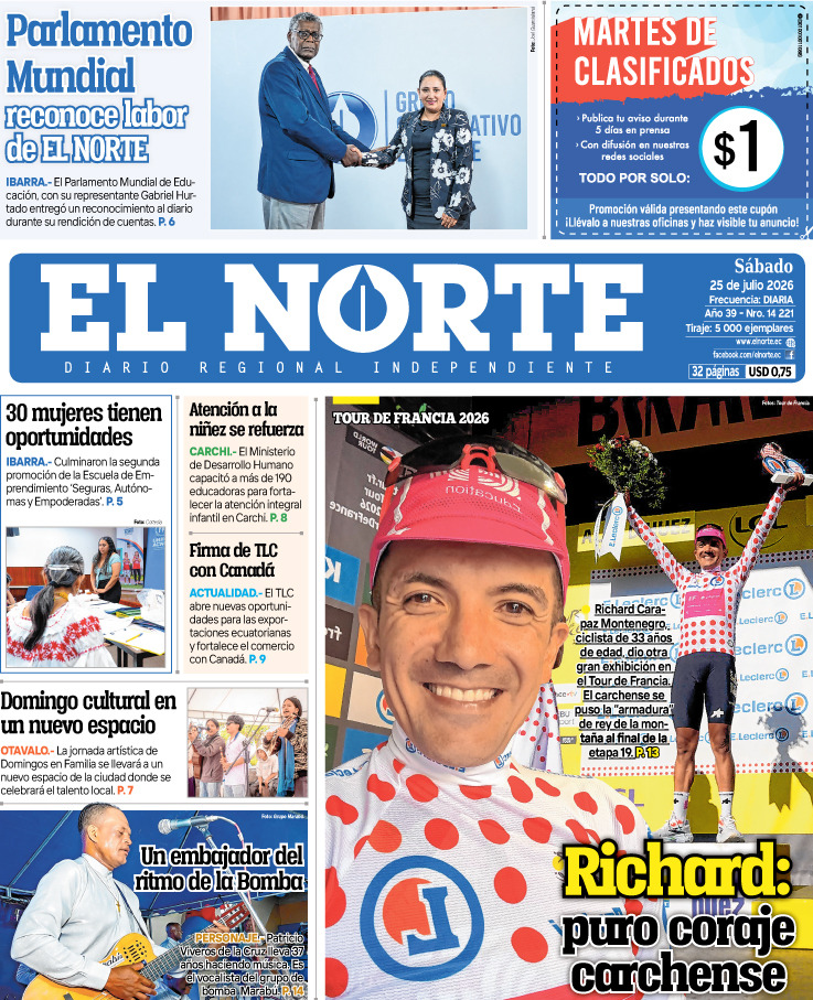 Portadas 25 julio 2026