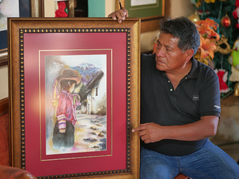 Luis Solano, en cada etapa de su vida el arte estuvo presente 1 personaje luis solano 2