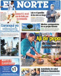 Diario El Norte 42 Portada 8 agosto 2026