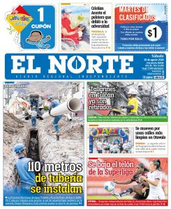 Diario El Norte 42 portada 29 agosto 2026