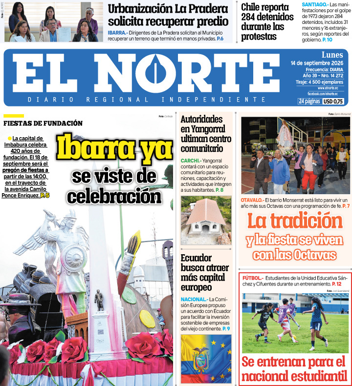 Portada 14 septiembre 2026