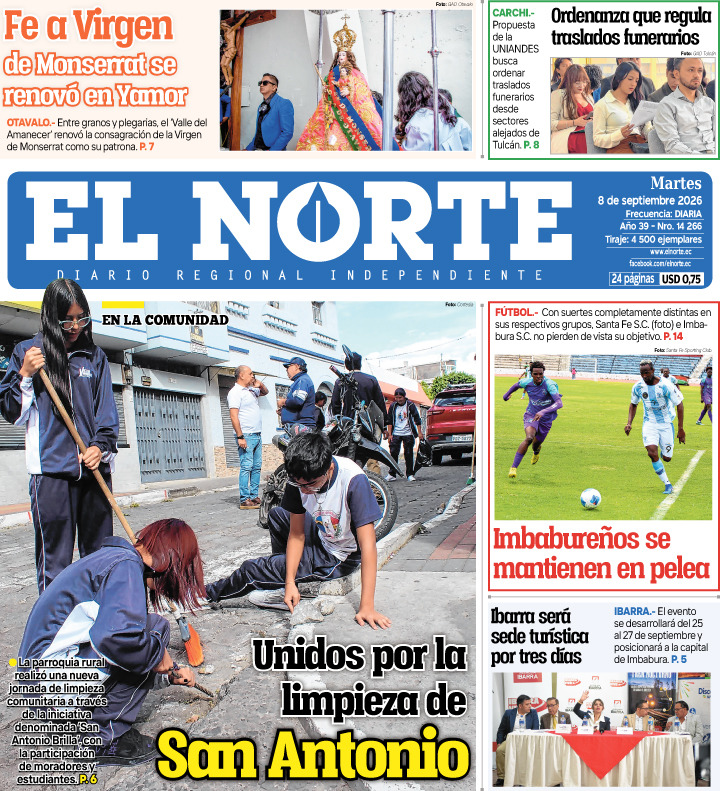 Portada 8 septiembre 2026