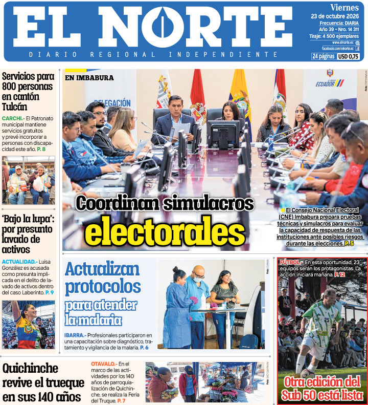 Portada 23 octubre 2026