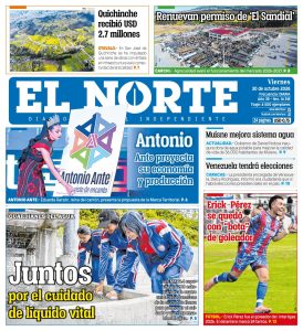 Diario El Norte 42 Portada 30 octubre 2026