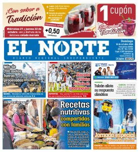 Diario El Norte 42 portada 19 octubre 2026