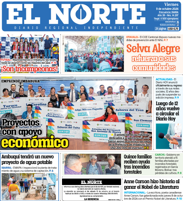 portada 9 octubre 2026
